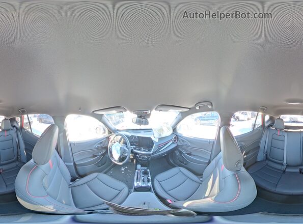 KL77LJEP5TC020794 2026 CHEVROLET TRAX Red Widok naklejki z numerem VIN