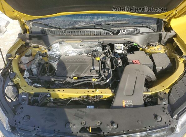 KL77LJEP6SC189351 2025 CHEVROLET TRAX Желтый Вид подкапотного пространства