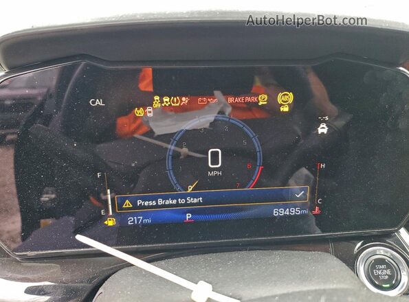 KL77LKE2XRC058024 2024 CHEVROLET TRAX Black Widok zestawu wskaźników