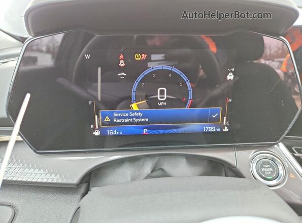 KL77LKEP8TC003185 2026 CHEVROLET TRAX Черный Вид щитка приборов