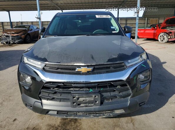 KL79MMS21NB087790 2022 CHEVROLET TRAILBLAZER Черный Вид спереди