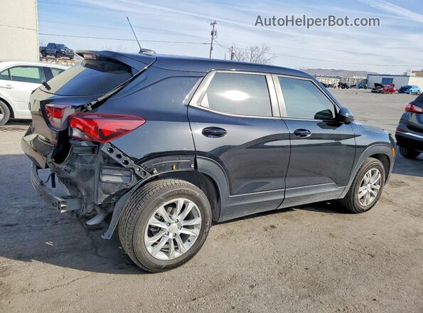 KL79MMS21NB087790 2022 CHEVROLET TRAILBLAZER Черный Задняя правая четверть
