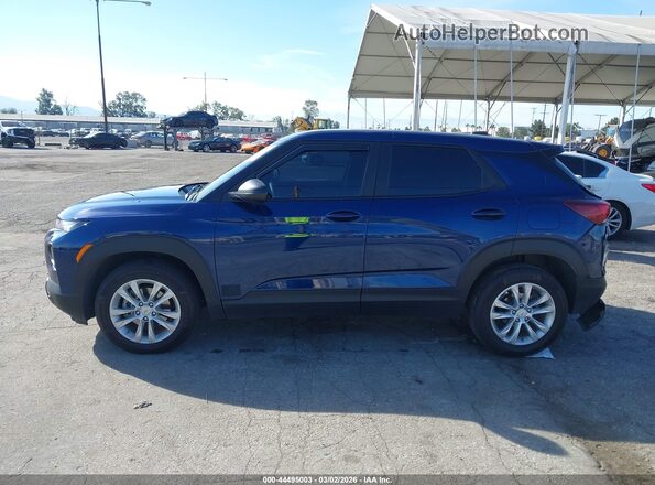 KL79MMS21PB113775 2023 CHEVROLET TRAILBLAZER Dark Blue Панорамный вид салона 360°