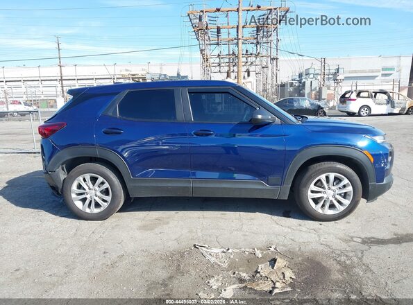 KL79MMS21PB113775 2023 CHEVROLET TRAILBLAZER Dark Blue Вид задней части салона