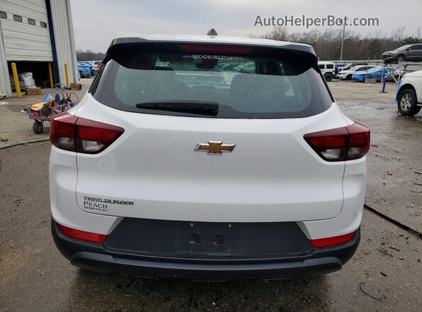 KL79MMS29PB185288 2023 CHEVROLET TRAILBLAZER White Vista trasera
