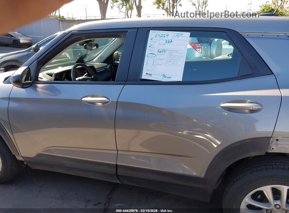 KL79MMSL2RB051153 2024 CHEVROLET TRAILBLAZER Gray 