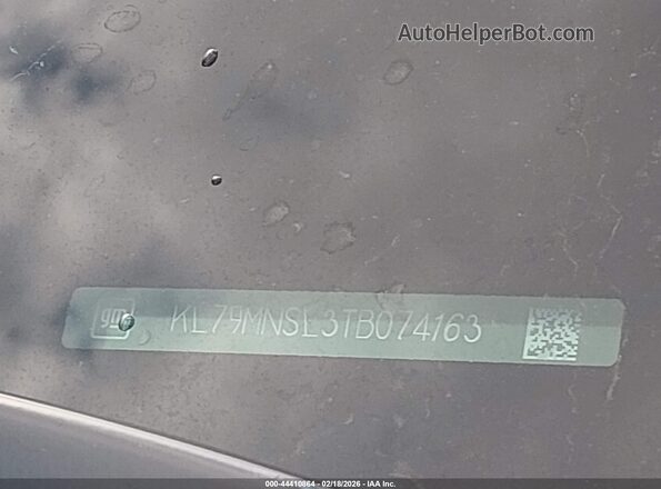 KL79MNSL3TB074163 2026 CHEVROLET TRAILBLAZER Синий Вид подкапотного пространства