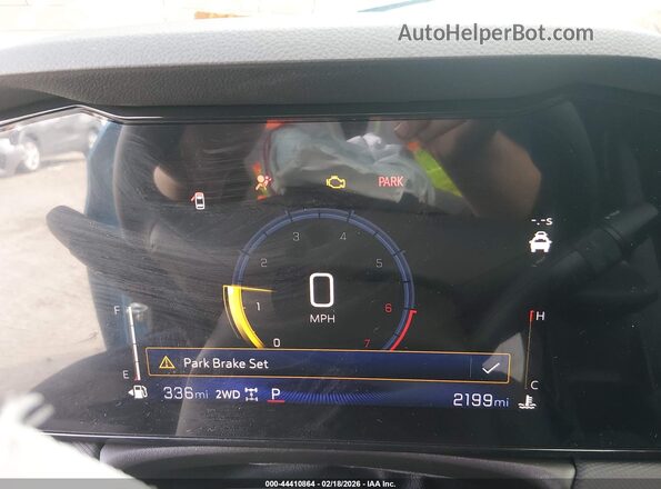 KL79MNSL3TB074163 2026 CHEVROLET TRAILBLAZER Синий Вид задних сидений