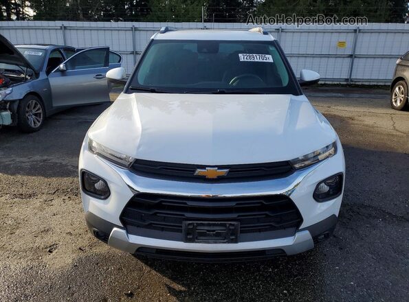 KL79MPS25PB180445 2023 CHEVROLET TRAILBLAZER White Widok z przodu