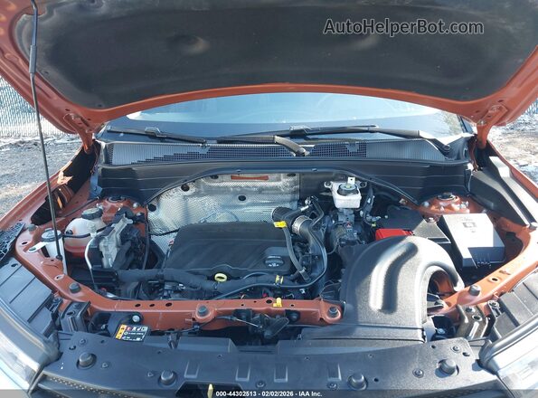 KL79MPS26NB114922 2022 CHEVROLET TRAILBLAZER Оранжевый Вид сзади