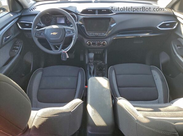 KL79MPS28PB051289 2023 CHEVROLET TRAILBLAZER Черный Вид панели приборов
