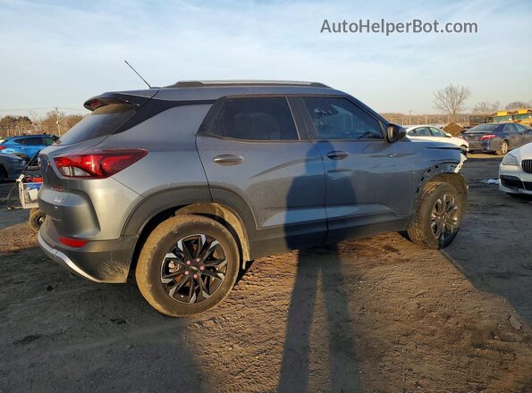 KL79MRSLXMB160966 2021 CHEVROLET TRAILBLAZER Gray Задня права чверть