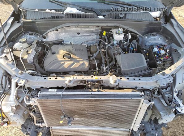 KL79MRSLXMB160966 2021 CHEVROLET TRAILBLAZER Gray Вид підкапотного простору