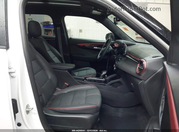 KL79MUSL4SB162695 2025 CHEVROLET TRAILBLAZER Белый Вид салона спереди