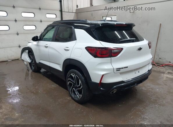 KL79MUSL4SB162695 2025 CHEVROLET TRAILBLAZER Белый Задняя левая четверть