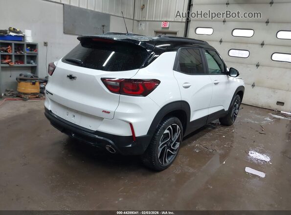 KL79MUSL4SB162695 2025 CHEVROLET TRAILBLAZER Белый Задняя правая четверть
