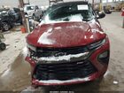 2022 Chevrolet Trailblazer Awd Rs Red vin: KL79MUSL7NB052311