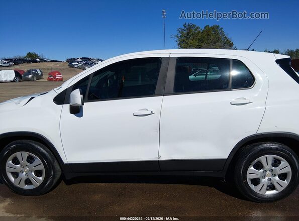 KL7CJKSB4HB105352 2017 CHEVROLET TRAX Белый Панорамный вид салона 360°