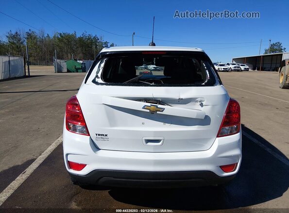 KL7CJKSB4HB105352 2017 CHEVROLET TRAX Белый 