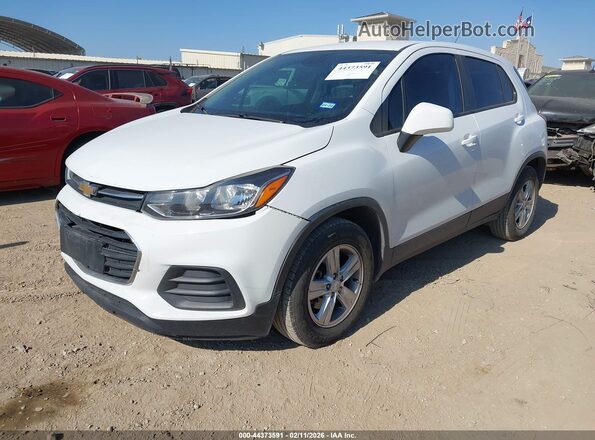 KL7CJKSB5LB043100 2020 CHEVROLET TRAX White Передня ліва чверть