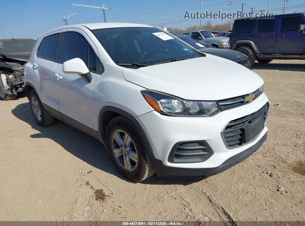 KL7CJKSB5LB043100 2020 CHEVROLET TRAX White Передня права чверть
