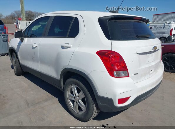 KL7CJKSB7LB073165 2020 CHEVROLET TRAX Белый Задняя левая четверть