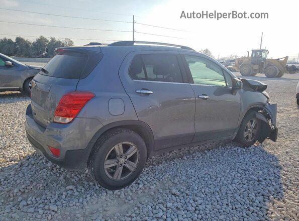 KL7CJLSB1KB875358 2019 CHEVROLET TRAX Silver Rear right