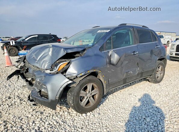 KL7CJLSB1KB875358 2019 CHEVROLET TRAX Silver Front left