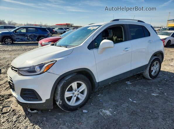 KL7CJLSB2KB963917 2019 CHEVROLET TRAX White Передня ліва чверть