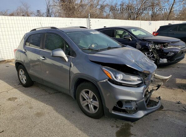 KL7CJLSB4KB905209 2019 CHEVROLET TRAX Gray Delantero derecho