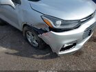 2018 Chevrolet Trax Lt Серебряный vin: KL7CJLSB7JB532844