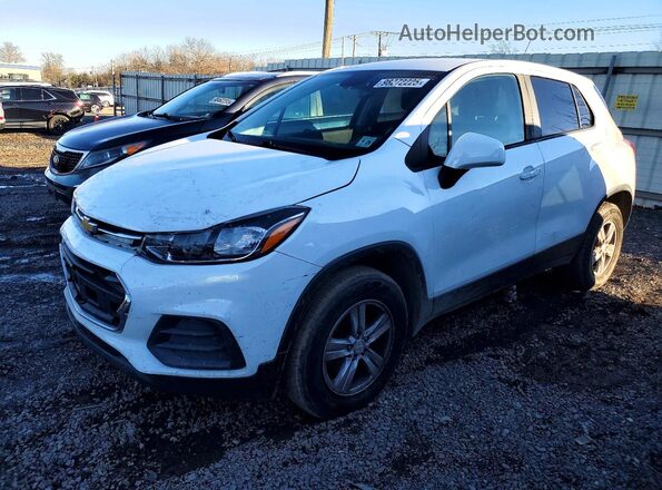 KL7CJNSM3MB361270 2021 CHEVROLET TRAX Белый Передняя левая четверть