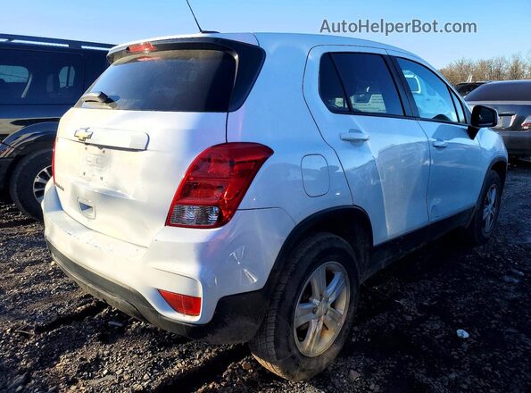 KL7CJNSM3MB361270 2021 CHEVROLET TRAX Белый Задняя правая четверть