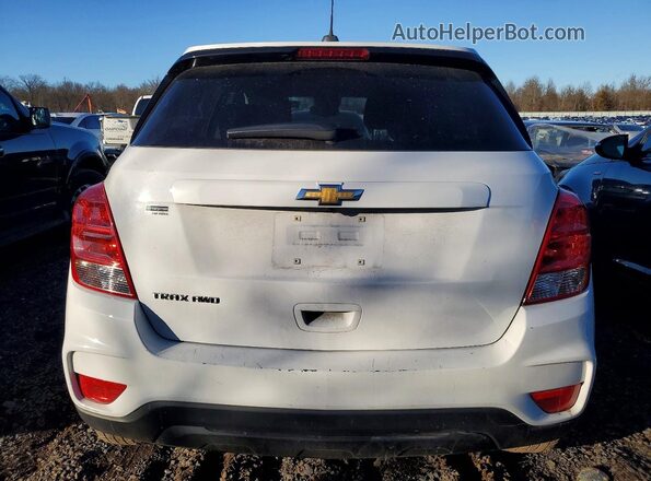 KL7CJNSM3MB361270 2021 CHEVROLET TRAX Белый Вид сзади