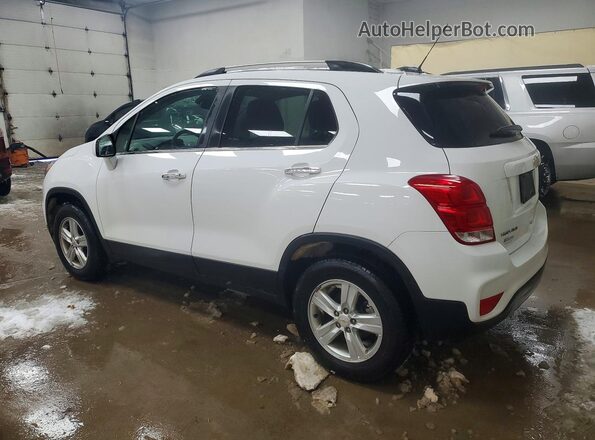 KL7CJPSB2KB895707 2019 CHEVROLET TRAX White Trasero izquierdo