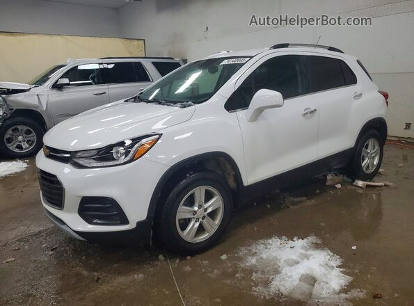 KL7CJPSB2KB895707 2019 CHEVROLET TRAX White Vista tres cuartos delantera izquierda