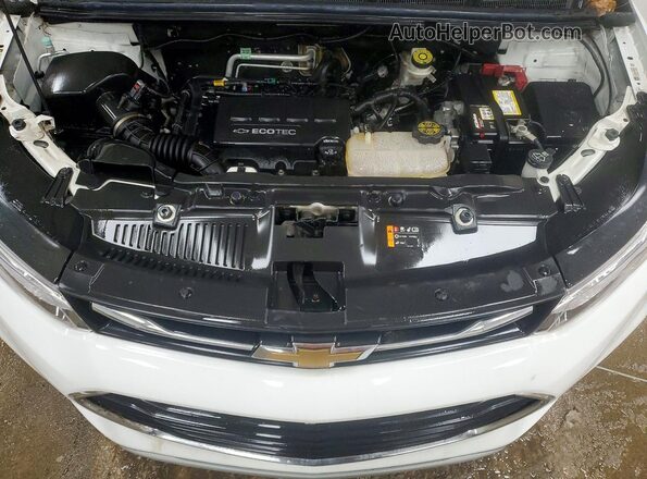 KL7CJPSB2KB895707 2019 CHEVROLET TRAX White Vista del compartimento del motor