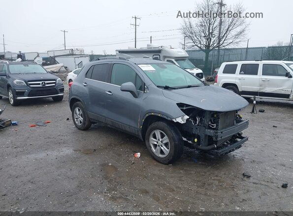 KL7CJPSB4KB936614 2019 CHEVROLET TRAX Gray Передня права чверть