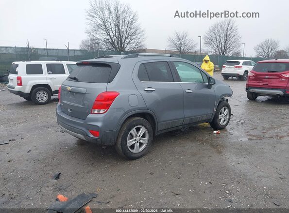 KL7CJPSB4KB936614 2019 CHEVROLET TRAX Gray Задня права чверть