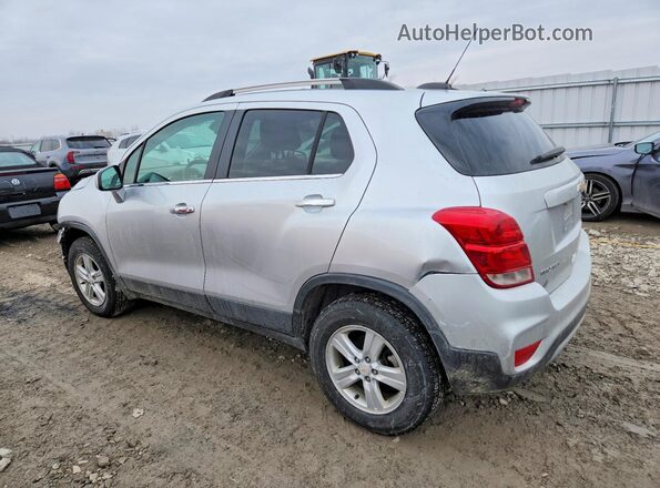 KL7CJPSB6KB763744 2019 CHEVROLET TRAX Silver Rear left