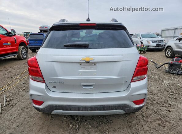 KL7CJPSB6KB763744 2019 CHEVROLET TRAX Silver Rear view