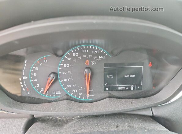 KL7CJPSB6KB763744 2019 CHEVROLET TRAX Silver Instrument cluster view