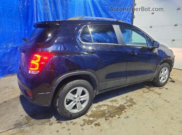 KL7CJPSM0NB523949 2022 CHEVROLET TRAX Черный Задняя правая четверть