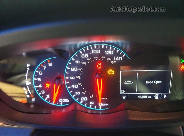 KL7CJPSM0NB523949 2022 CHEVROLET TRAX Черный Вид щитка приборов