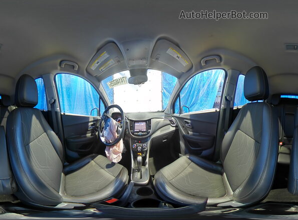 KL7CJPSM0NB523949 2022 CHEVROLET TRAX Черный Панорамный вид салона 360°