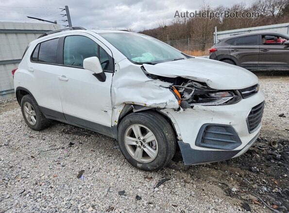 KL7CJPSM2NB505355 2022 CHEVROLET TRAX White Передня права чверть