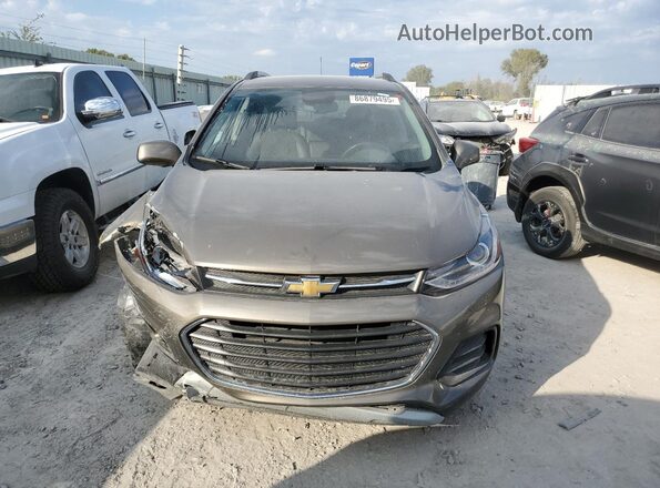 KL7CJPSM3NB525937 2022 CHEVROLET TRAX Серый Вид спереди