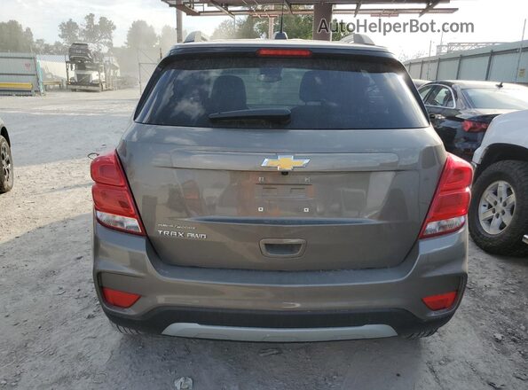 KL7CJPSM3NB525937 2022 CHEVROLET TRAX Серый Вид сзади