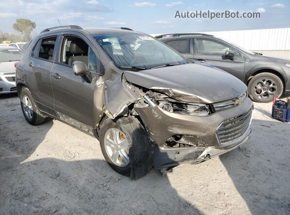 KL7CJPSM3NB525937 2022 CHEVROLET TRAX Серый Передняя правая четверть