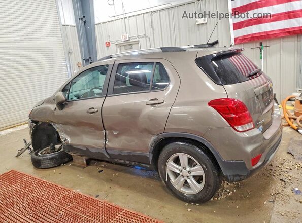 KL7CJPSM4MB371396 2021 CHEVROLET TRAX Коричневый Задняя левая четверть